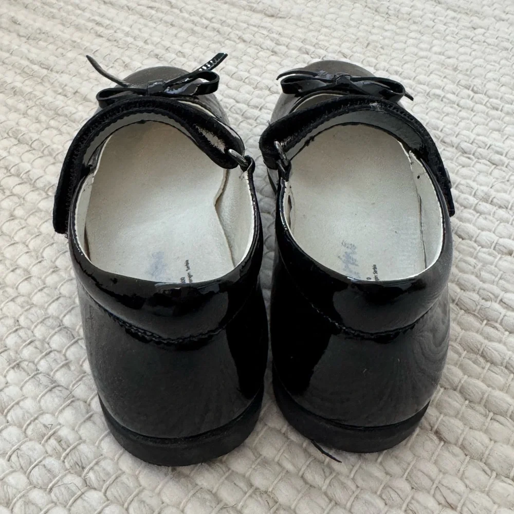 Naturino Girls Black Patent Leather Party Shoes MaryJanes - Size 29 (US 11.5)